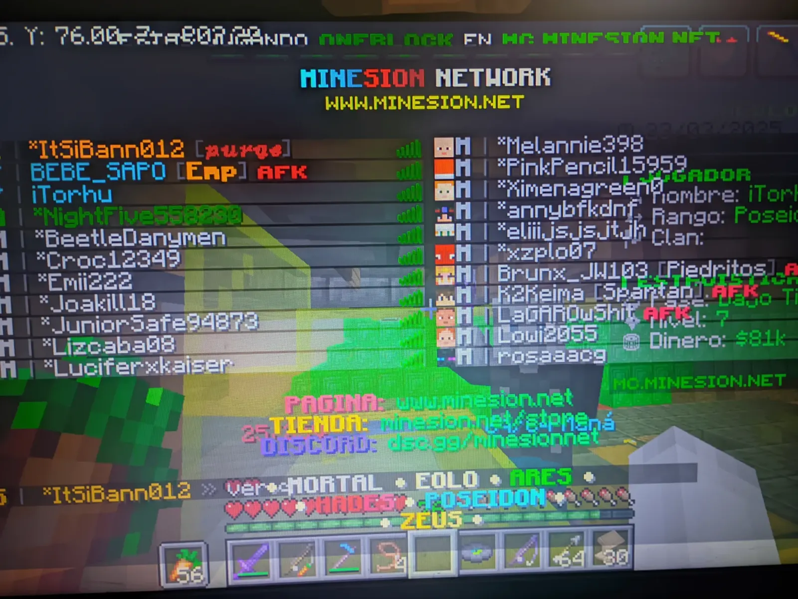 Captura de la comunidad 12