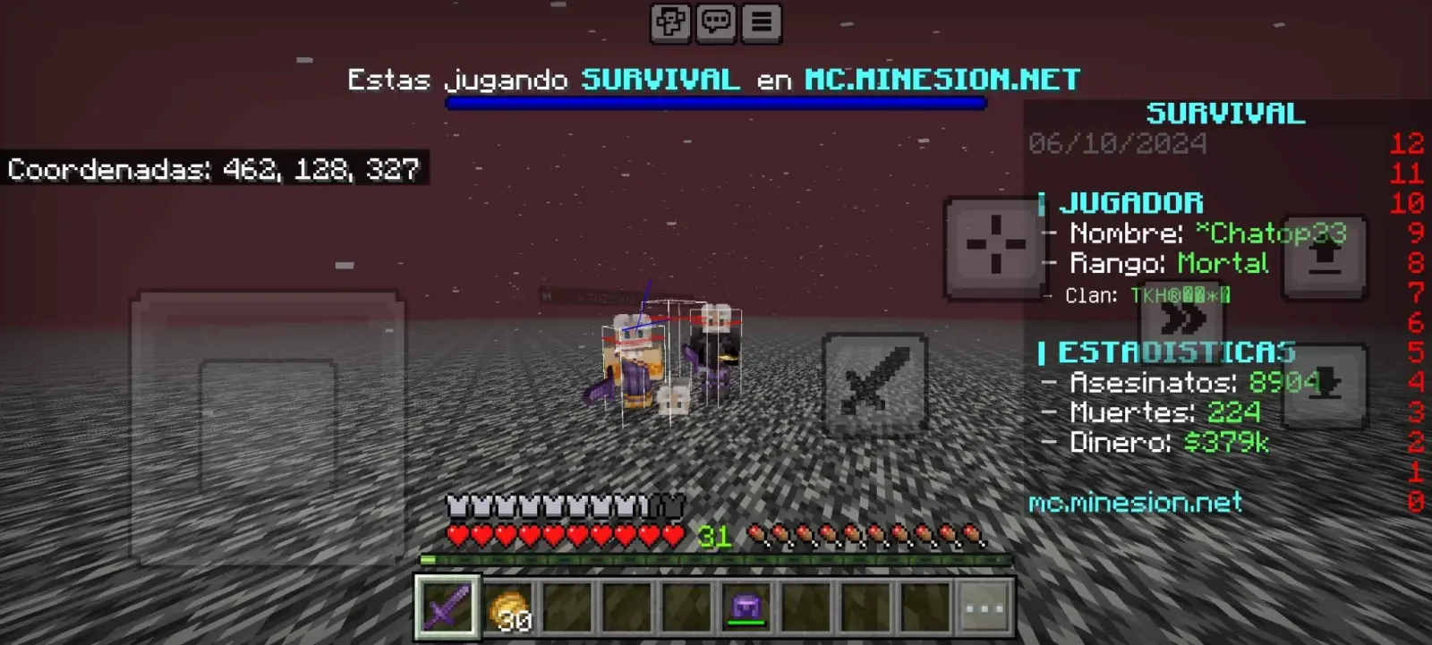 Captura de la comunidad 32