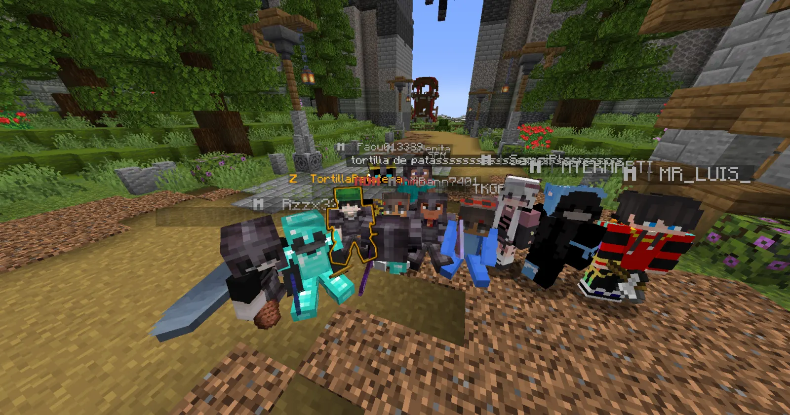 El spawn lleno