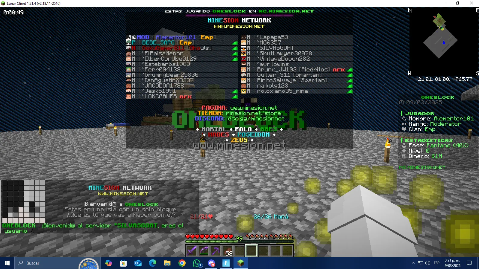 Captura de la comunidad 37